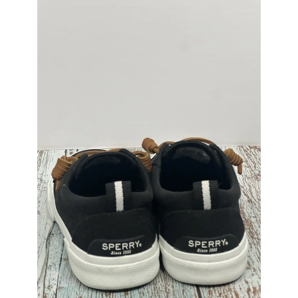 Sperry Femmes Black  Slip On Sneaker, Women's Size (7) STS84727